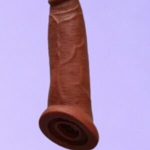 6 Inch Double Hole Liquid Silicone Black Penis Sleeve